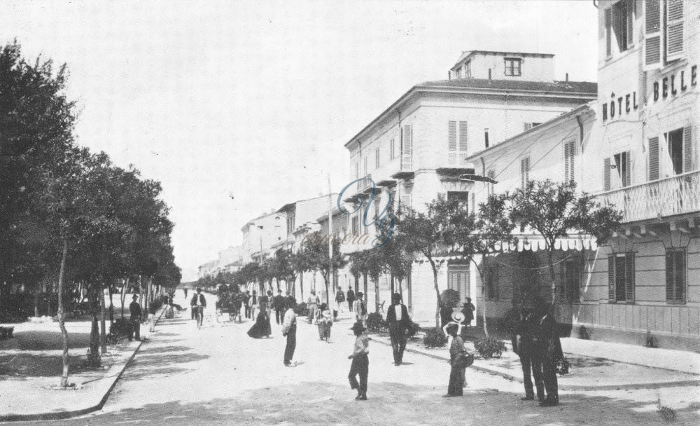 via Foscolo ang. Cavallotti Viareggio Anno 1902