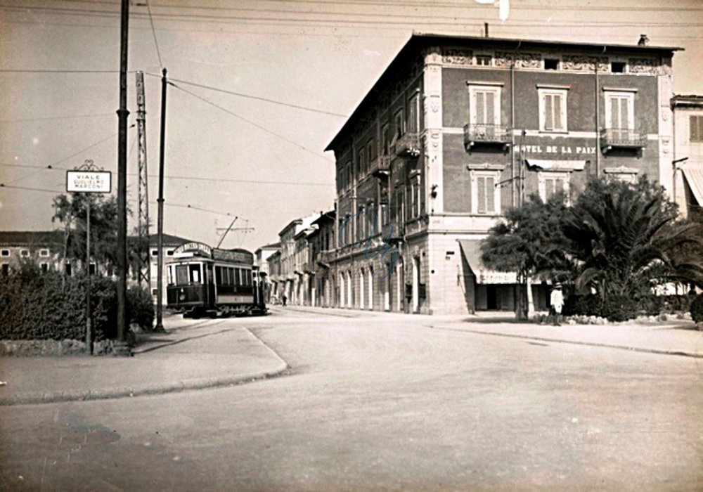 Hotel de la Paix Viareggio Anno 1910