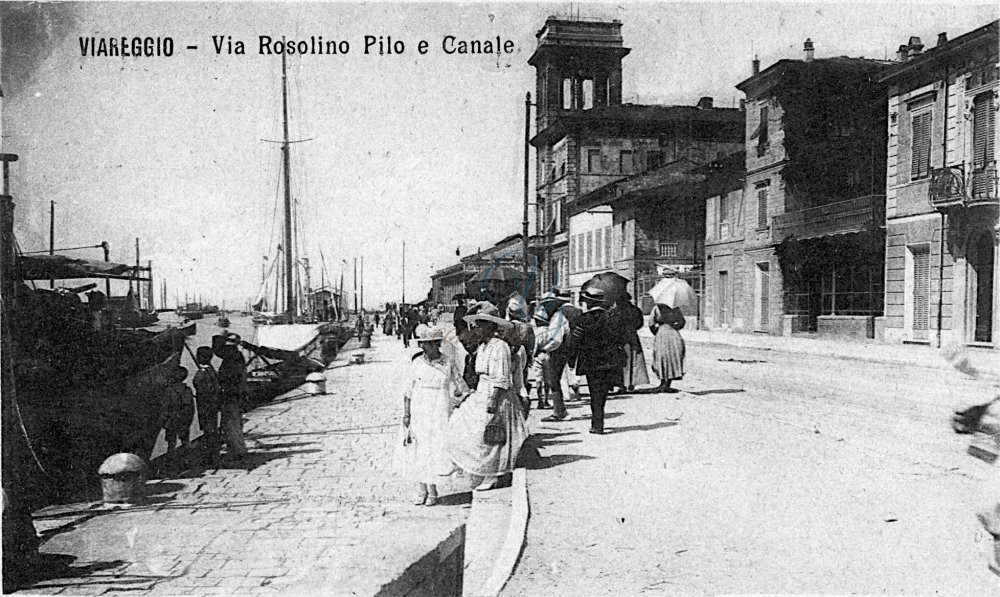 Via Rosolino Pilo Viareggio Anno 1912