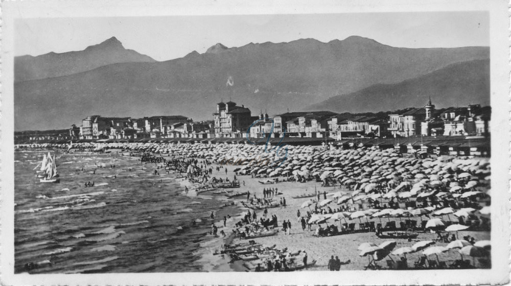 Bagnio e bagnanti Viareggio Anni '30
