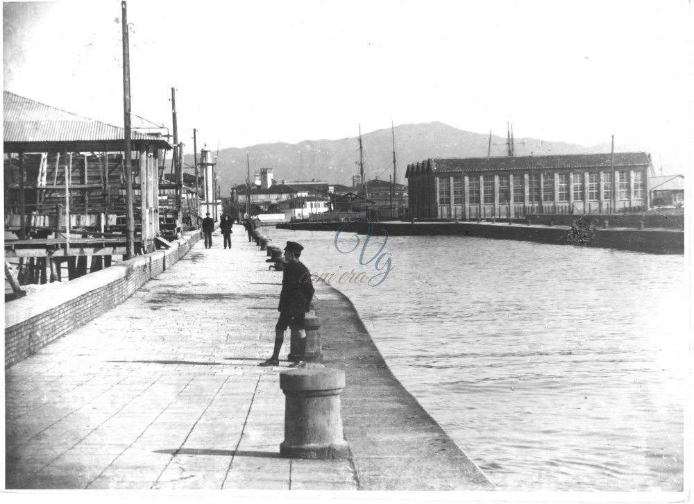 Molo e Canale Viareggio Anni '30
