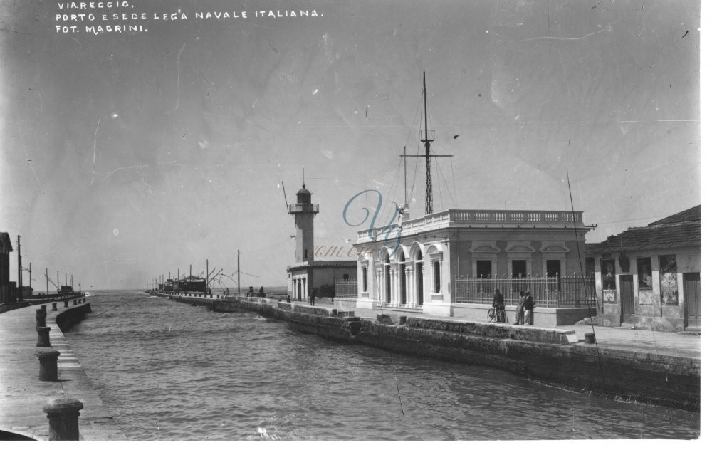 Molo e sede Lega Navale Viareggio Anni '30