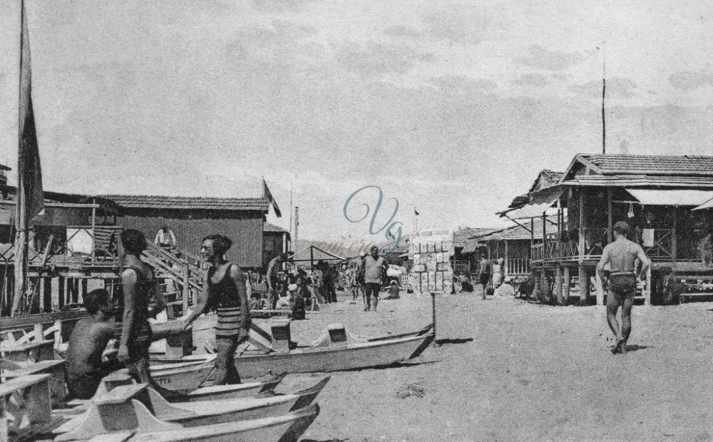 Spiaggia Viareggio Anno 1931