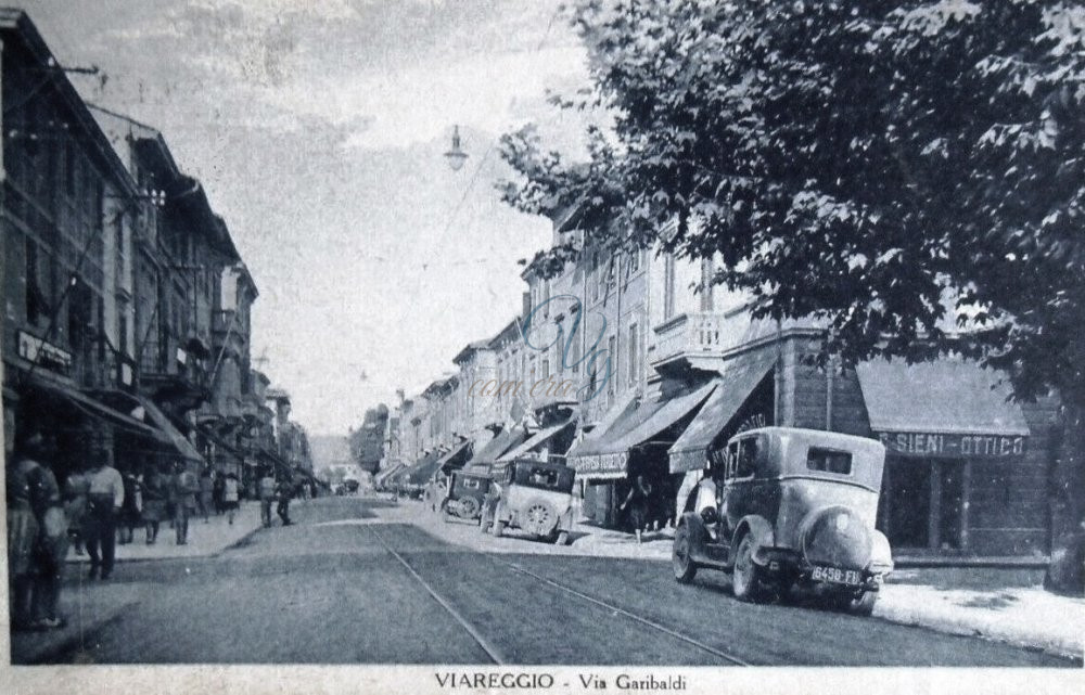 Via Garibaldi Viareggio Anno 1937