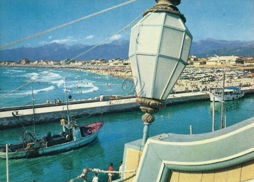 Molo e Spiaggia Viareggio Anni '70