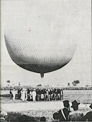 Pallone Aerostatico - Anno 1925