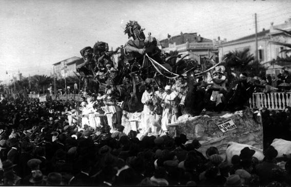 Il lupo di mare di Rolando Morescalchi - Carri grandi - Carnevale di Viareggio 1926