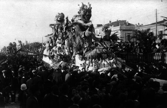 La favola del carnevale di Alfredo Pardini - Carri grandi - Carnevale di Viareggio 1926