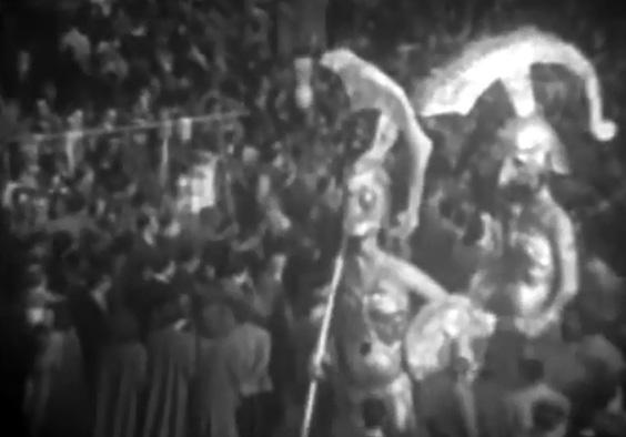 Ritorno da Troia di Davino Barsella - Mascherate di Gruppo - Carnevale di Viareggio 1950