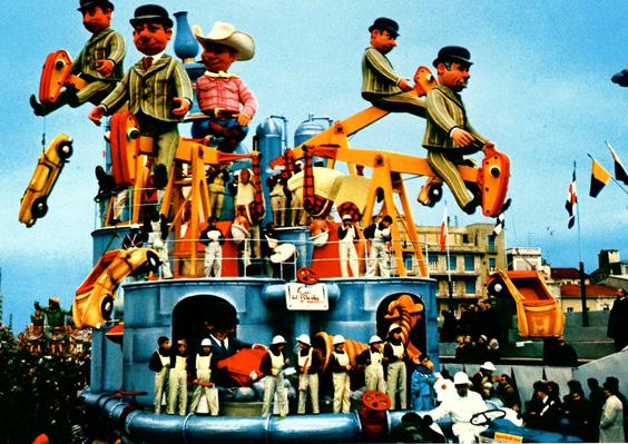 Le vie del petrolio di Renato Galli - Carri grandi - Carnevale di Viareggio 1967
