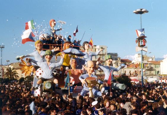 Campionati mondiali di calcio 1978 di Eros Canova - Carri piccoli - Carnevale di Viareggio 1975